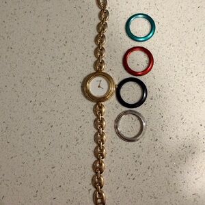 Gucci Bezel watch vintage authentic